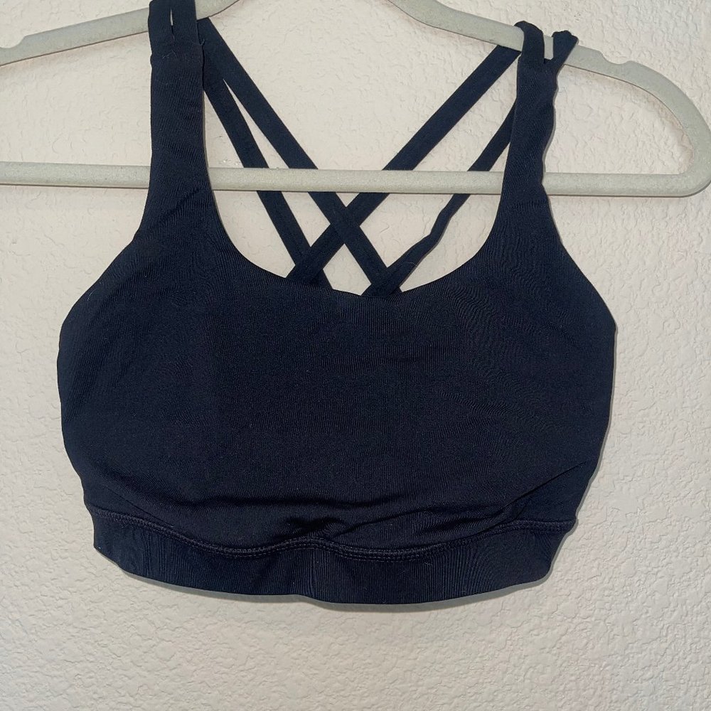 Lululemon Energy Bra Black Size 6